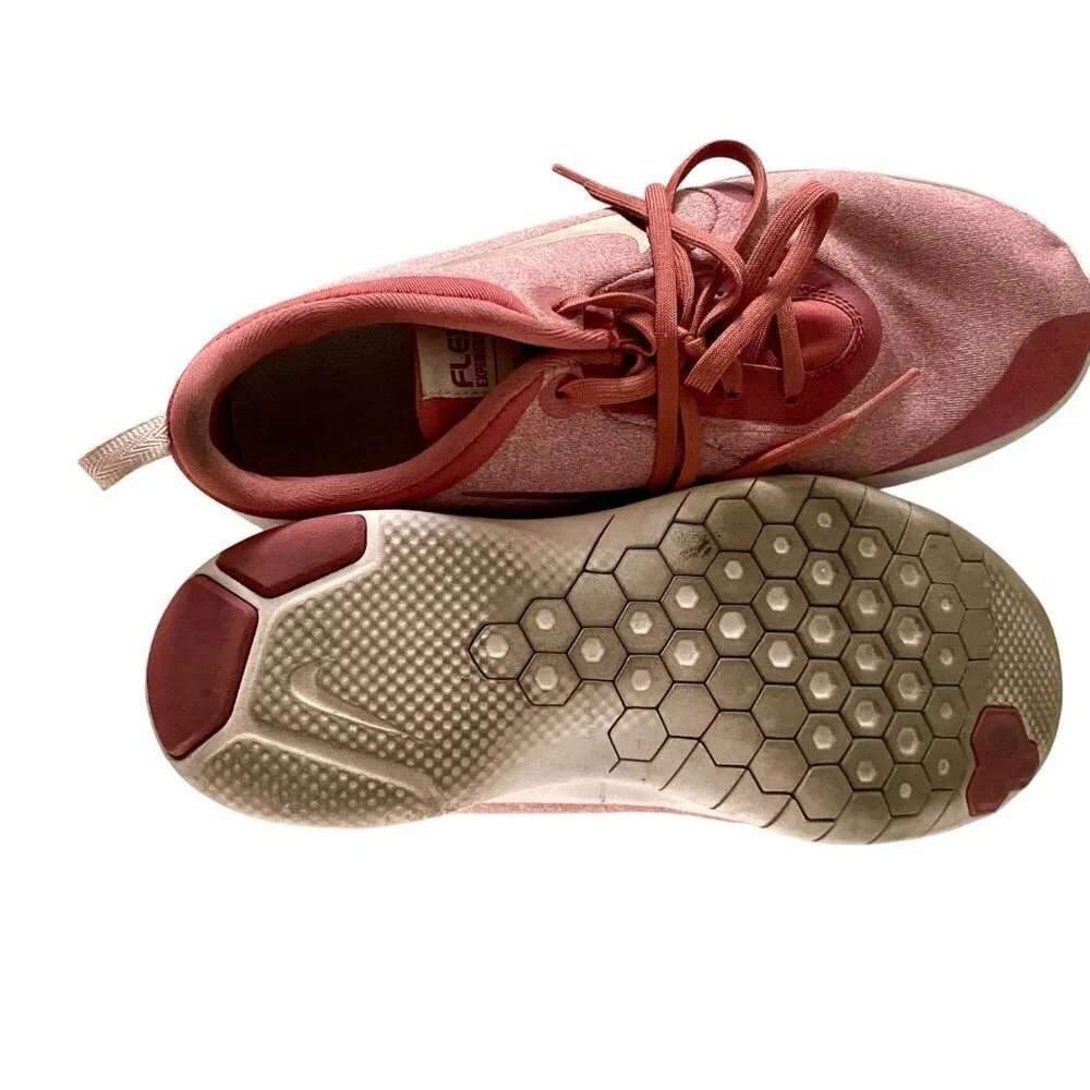 Nike Flex Experience 8 Running Shoes Womens Size 9 Pink/Red